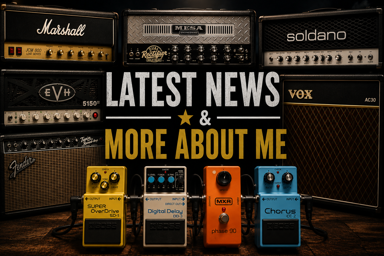 Latest News and More About Me